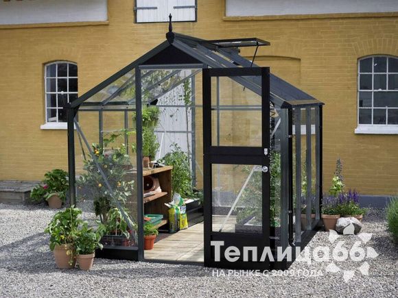 Теплица Juliana Compact Anthracite, ширина 2,24 метра